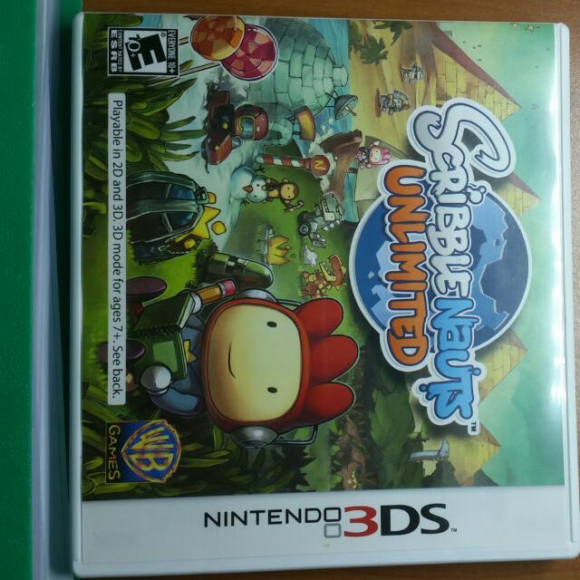 scribblenauts unlimited 3ds