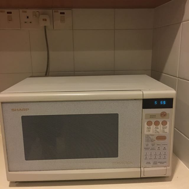 Sharp Convection Microwave Oven Model R 7h55 Home Liances On Sharp Convection Microwave Oven Model
