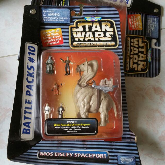 Micro Machines Star Wars Action Fleet Ronto /& Jawa
