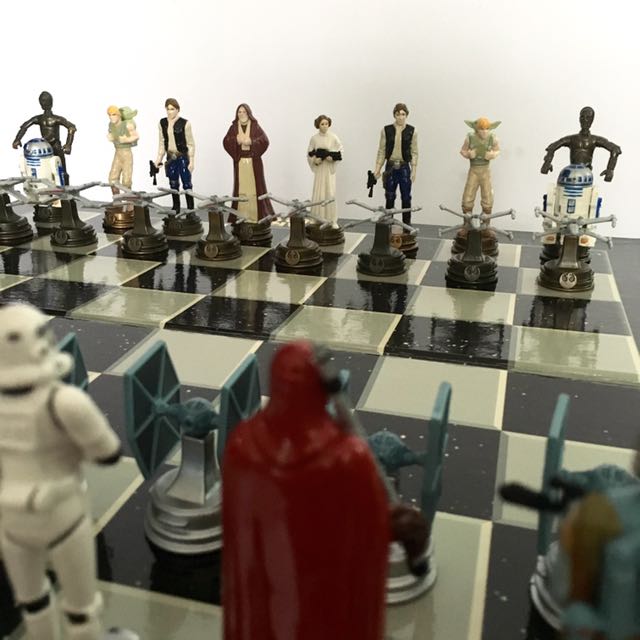 Star Wars - DeAgostini - chess set with original board - scale 1