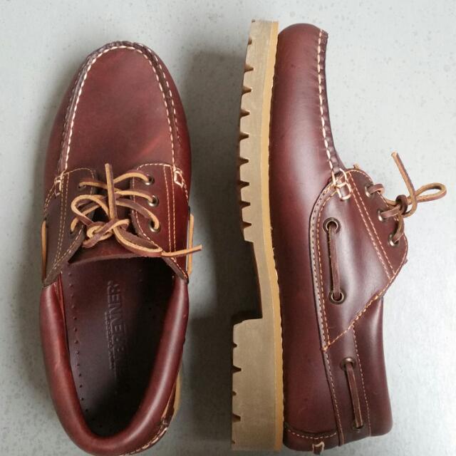 Weinbrenner Genuine Leather Boat Shoes