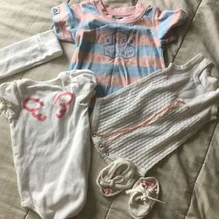 *REDUCED* Baby Girl Clothing Set