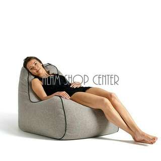ASC - Cashew Linen Vania Beanbag Kursi Santai Sofa