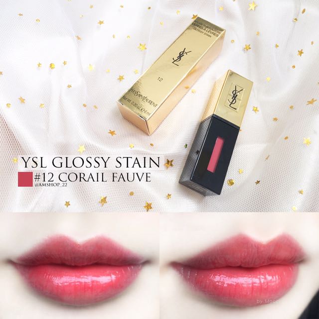 Ysl 12 top corail fauve