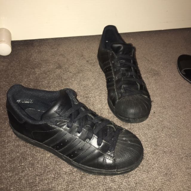 all black superstars women's