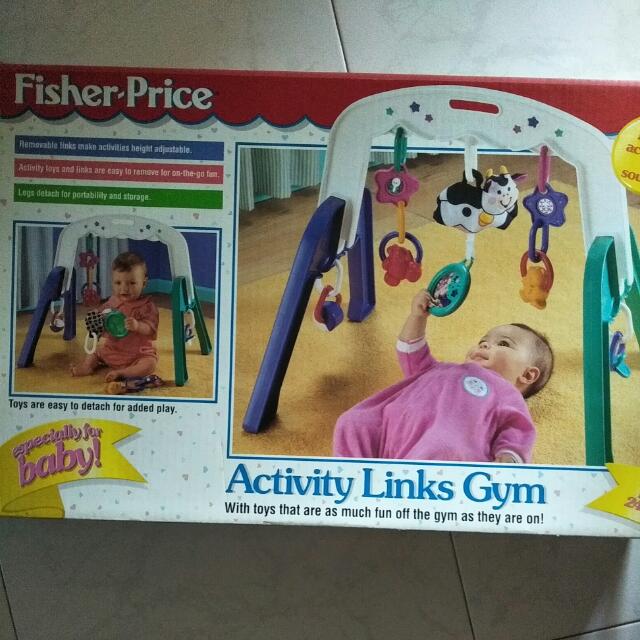 fisher price activity links gym