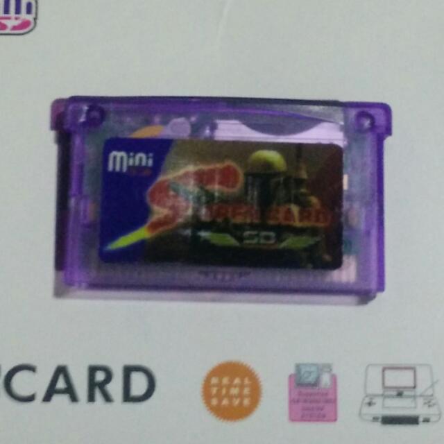 Gameboy Advance SP Flash Card SUPERCARD SD, Video Gaming, Gaming