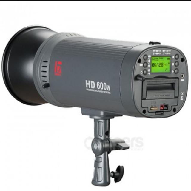 Jinbei Strobes Hd600v Complete Set Outdoor flash lamp With Softbox