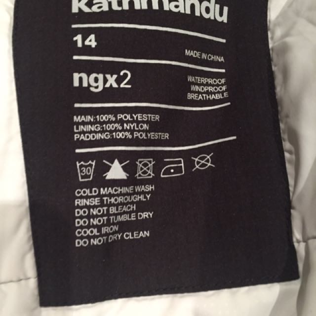how to wash kathmandu rain jacket