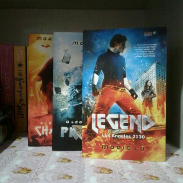 Legend Trilogy Oleh Marie Lu Prodigy Champion Buku Alat