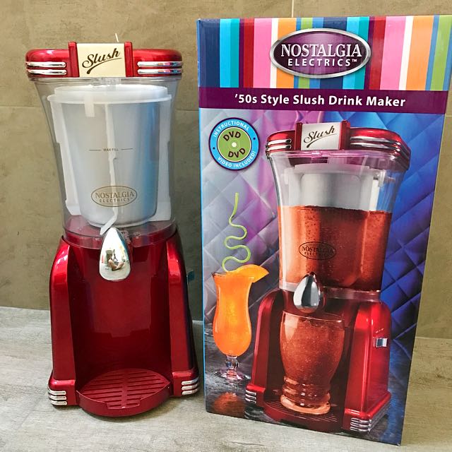 Nostalgia 50 s Style Slush Drink Maker Furniture Home Living