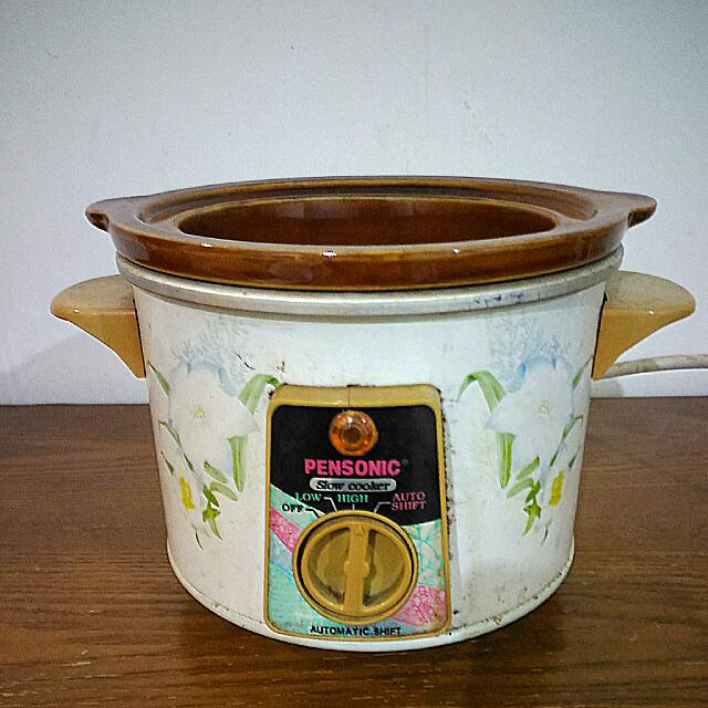 PENSONIC Small Slower Cooker, TV & Home Appliances, Kitchen Appliances