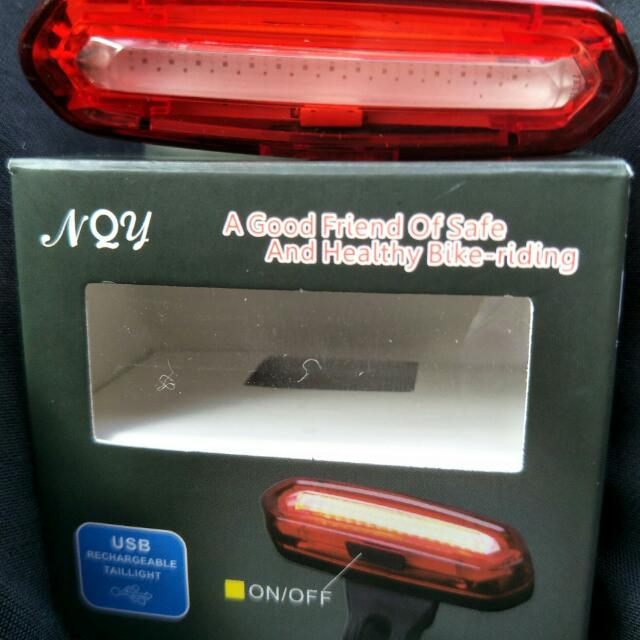 Red & Blue Tail Lights For Escooter & Bicycle, Sports Equipment, PMDs