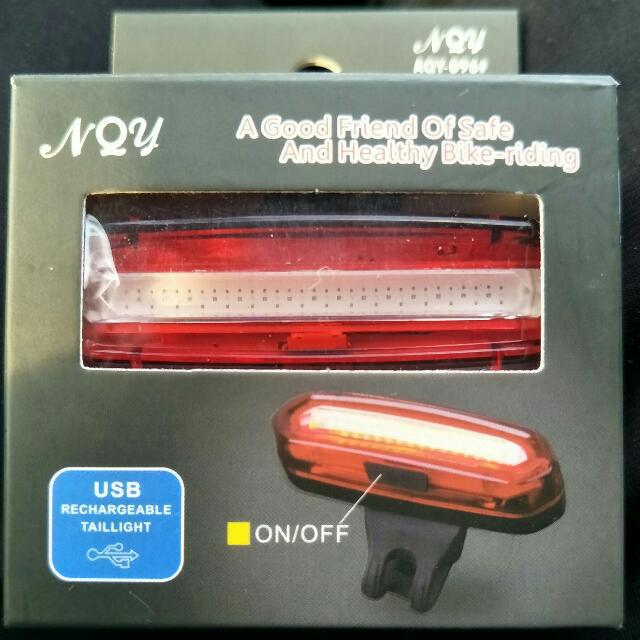 Red & Blue Tail Lights For Escooter & Bicycle, Sports Equipment, PMDs