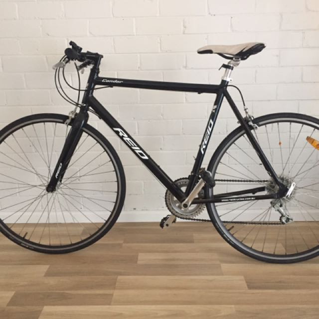 reid flat bar road bike