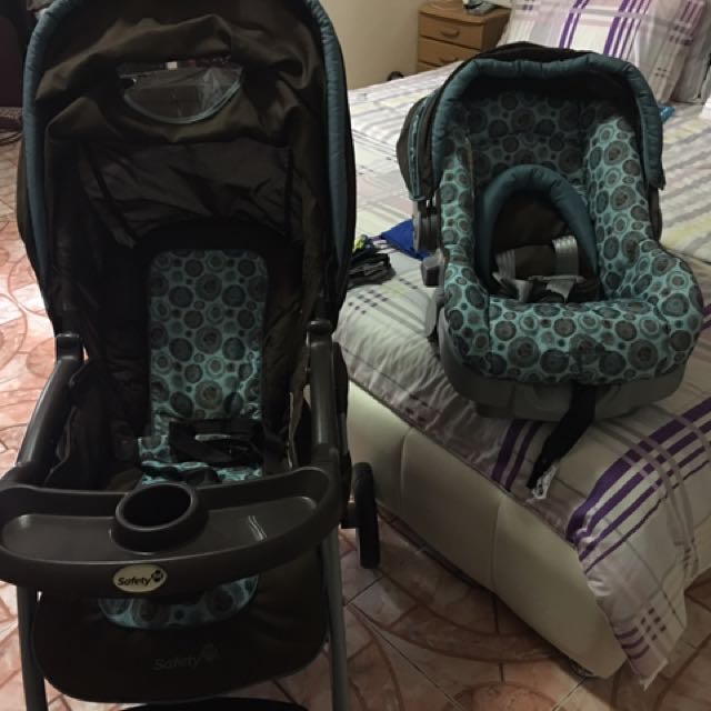 safety stroller and car seat