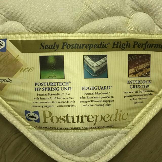 Sealy posturepedic high sale performance