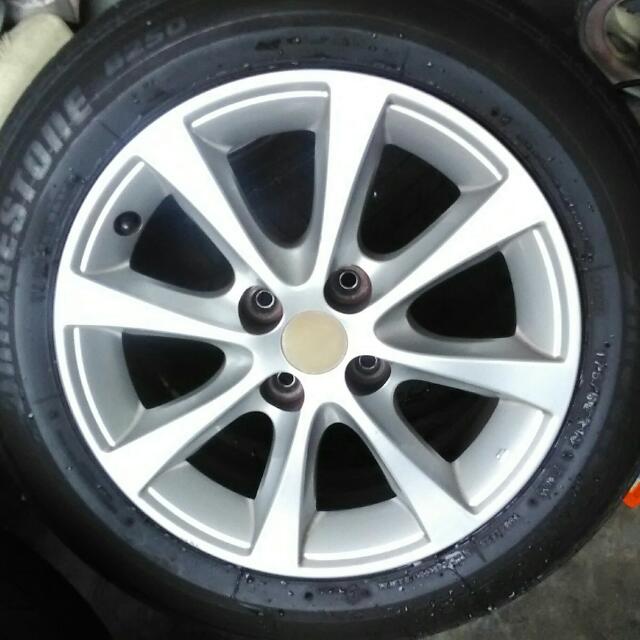 Sport Rim Original Alza 15 Inci, Aksesori Auto di Carousell