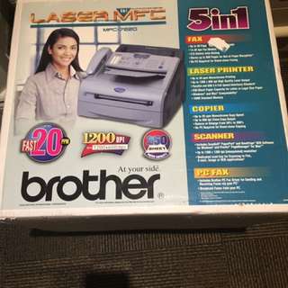 Brother Laser Printer, Fax, Pc Fax, Scanner