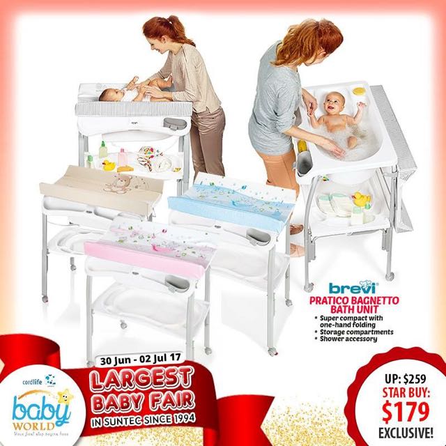 baby bath and changing mat