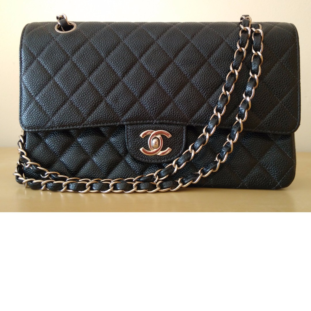 CHANEL Classic Medium Flap Bag, Luxury, Bags & Wallets on Carousell