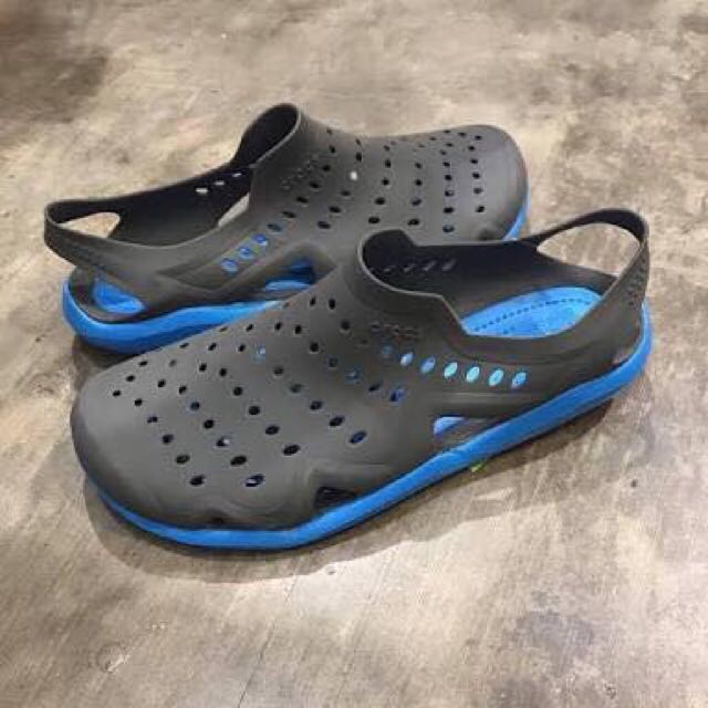 crocs swiftwater wave blue