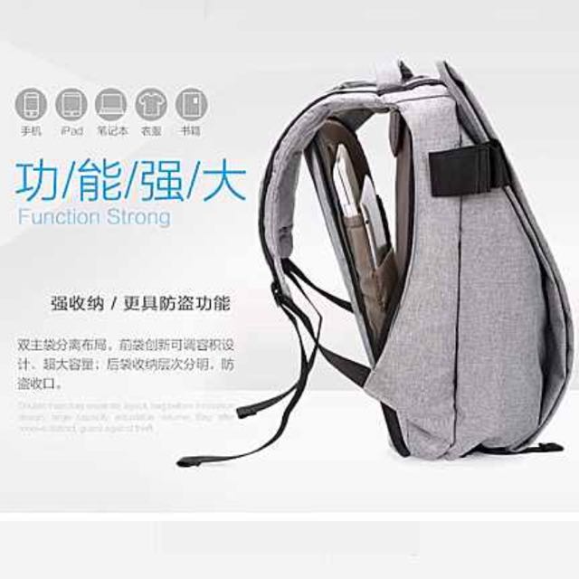 FLANNERET Anti Theft Backpack 17inch, Men's Fashion, Bags, Backpacks on ...