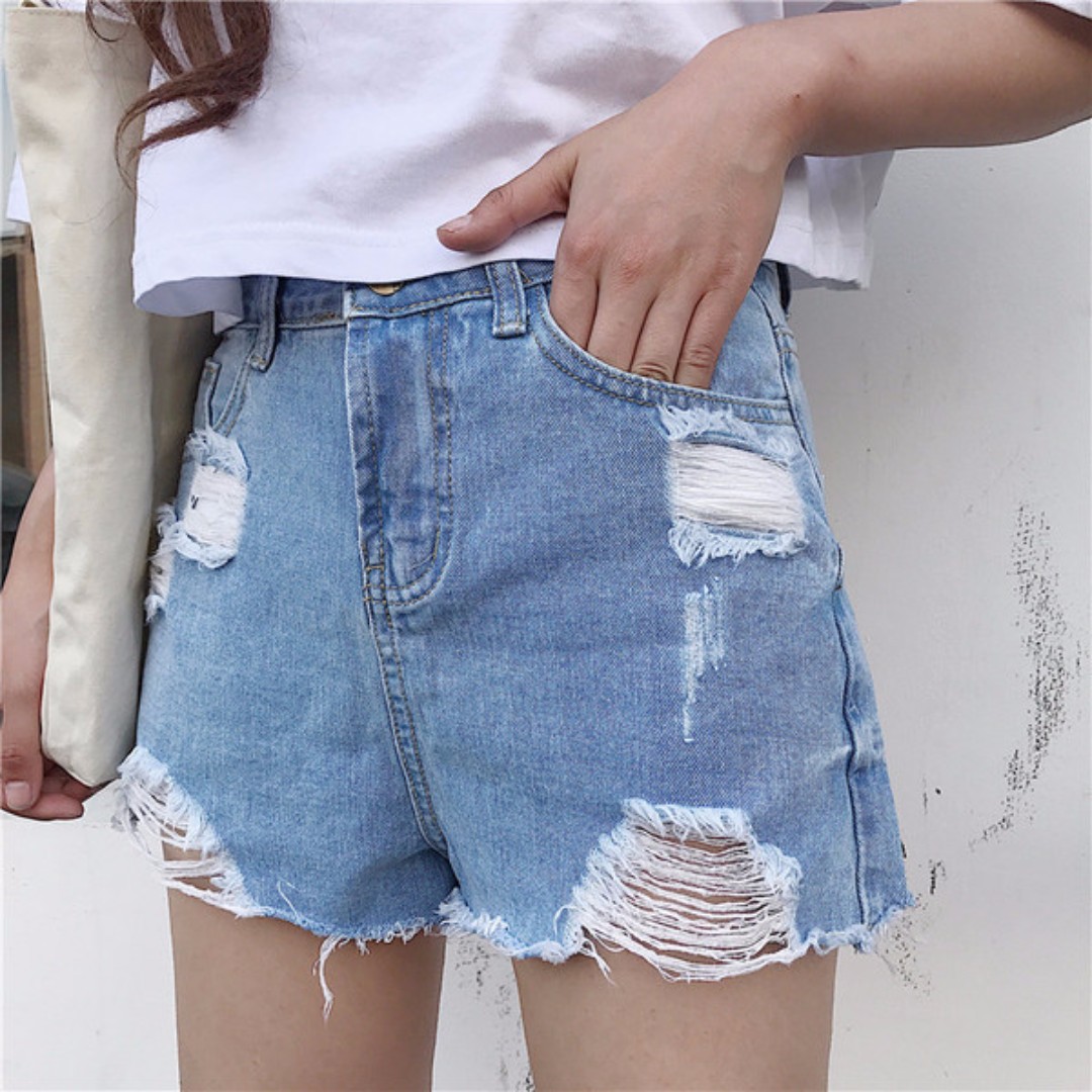 rip jeans short style