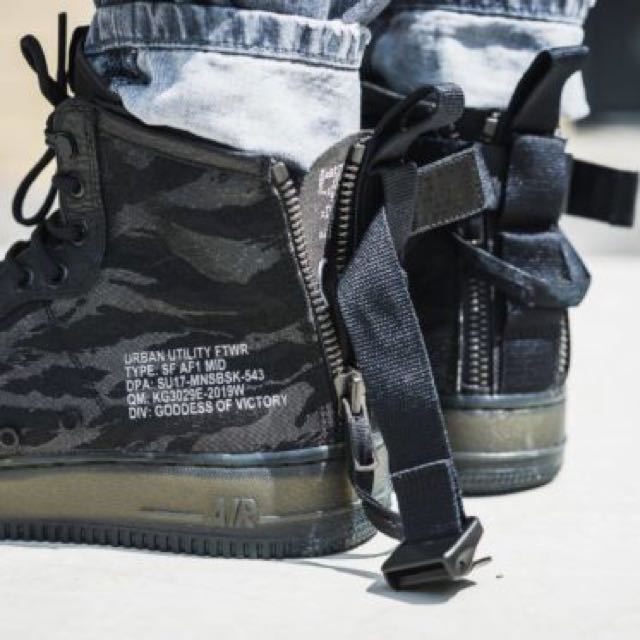 nike air force 1 mid camo