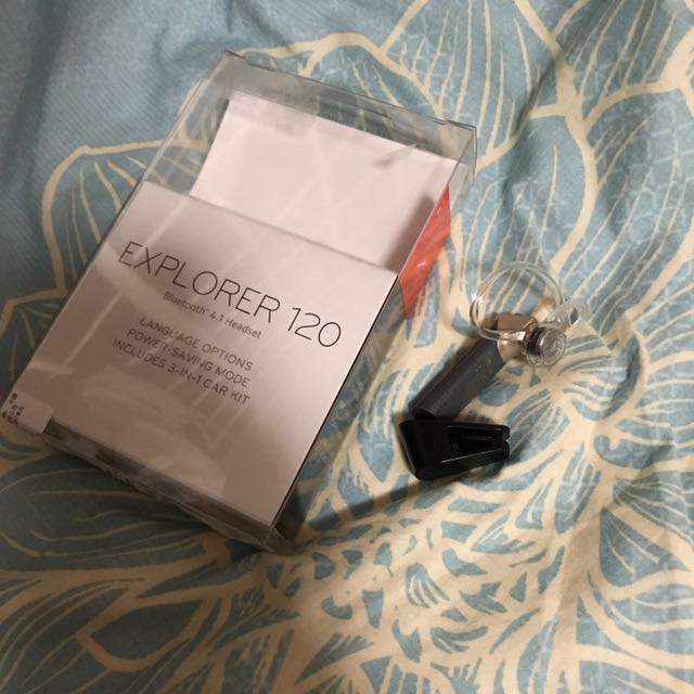 Plantronics Explorer 120 Bluetooth Headset Audio Headphones