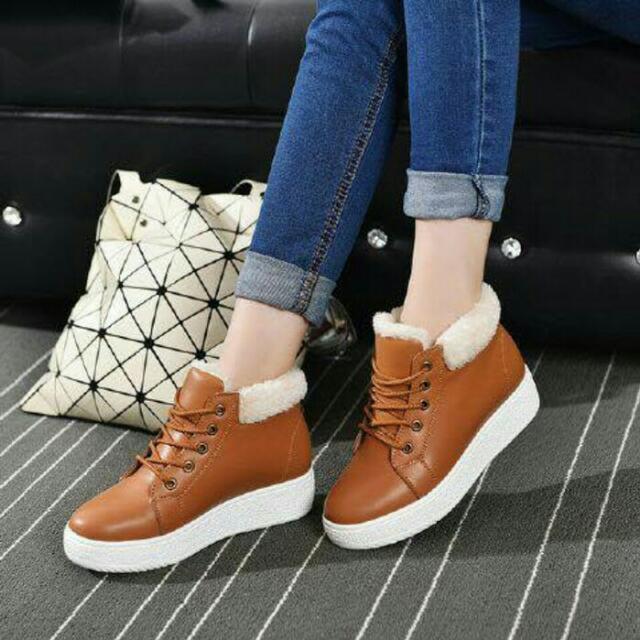sepatu boots korean style
