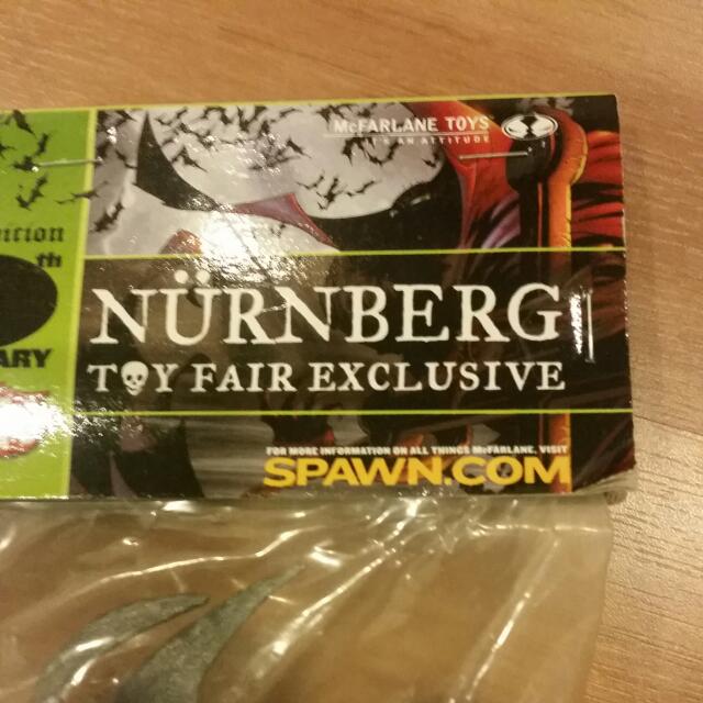 Spawn Special EDITION 10TH ANNIVERSARY NURNBerg TOY FAIR EXCLUSIVE