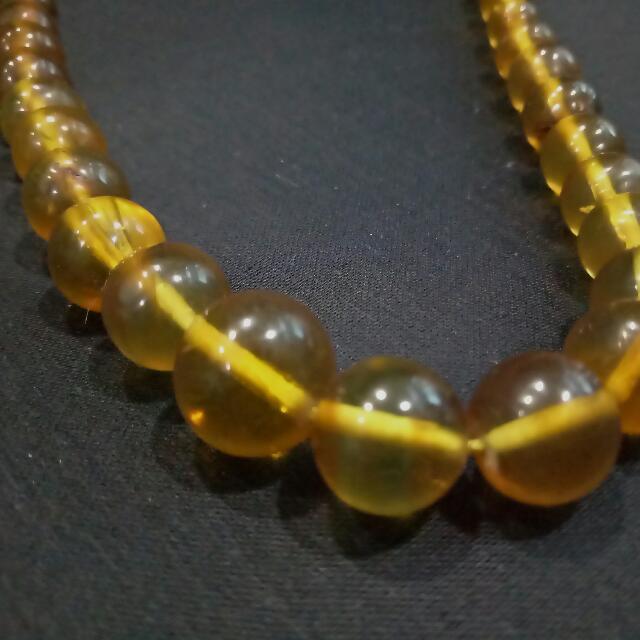 Tree top sap jewelry