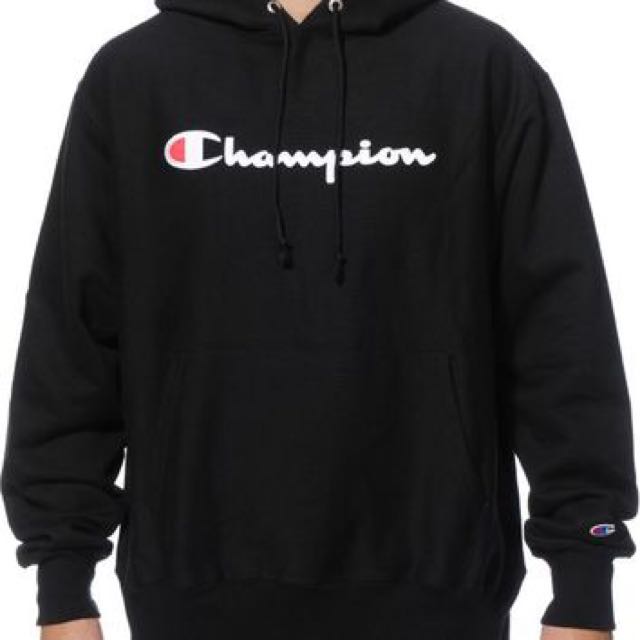 black champion hoodie women's
