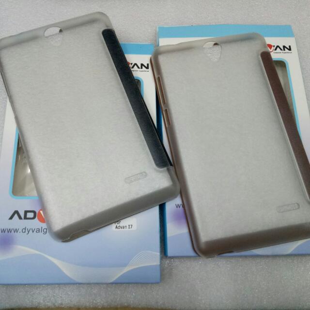 Flip Cover Advan I7 Tulisan