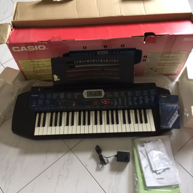 Casio 卡西歐 CTK 411 49鍵電子琴, 書籍、休閒與玩具, 樂器、音樂相關, 樂器在旋轉拍賣