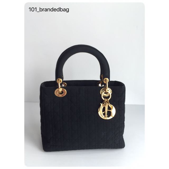 Christian Dior Microfiber Tote Bag Luxury Bags Wallets On