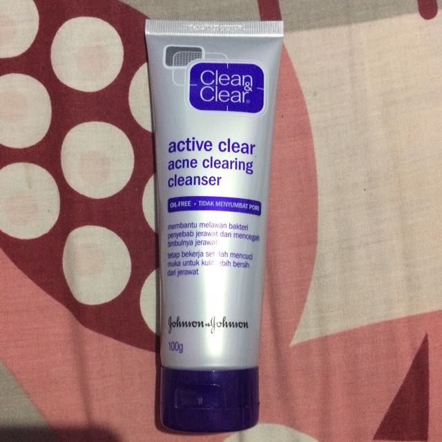 active clear acne clearing cleanser