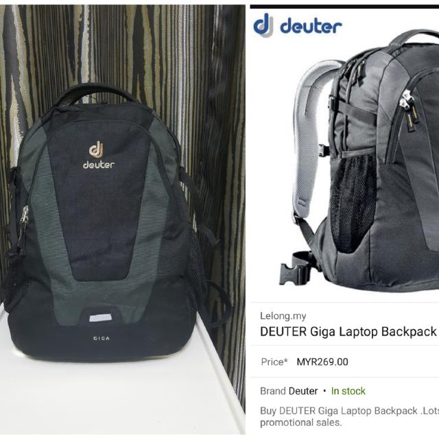 DEUTER Giga Laptop Backpack Computers Tech Parts Accessories