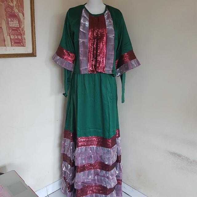 Dress Panjang Gamis Baju Muslim Bolero Olshop Fashion Olshop
