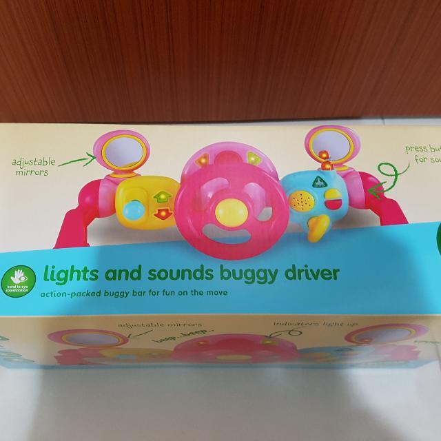 Light and sound shop buggy driver blue