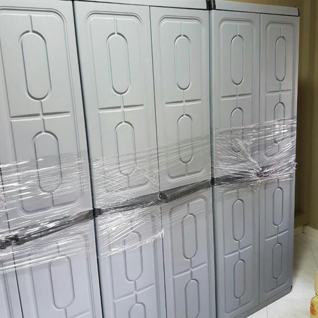 Free Delivery Plastic Cabinet Full Height Outdoor Storage