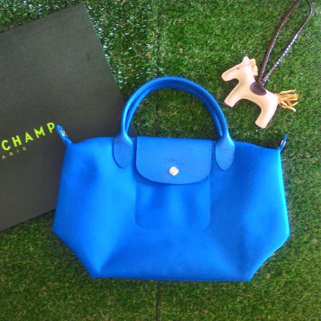 Royal blue on sale longchamp bag