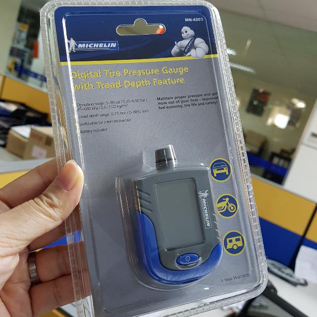 Michelin Digital Tyre Tire Pressure Gauge Car Accessories On Carousell