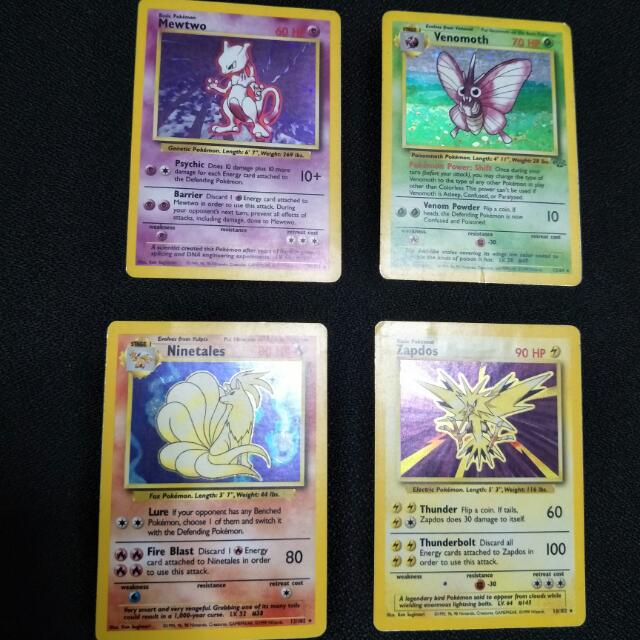 Original 1995 English Pokemon Card, Hobbies & Toys, Toys & Games on  Carousell
