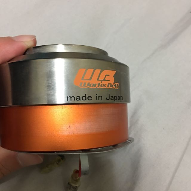 Original Works Bell Quick Release Collab With Team Orange, Car