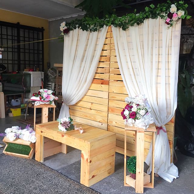 Pallet Backdrop For Photoshoot (Rental service), Photography