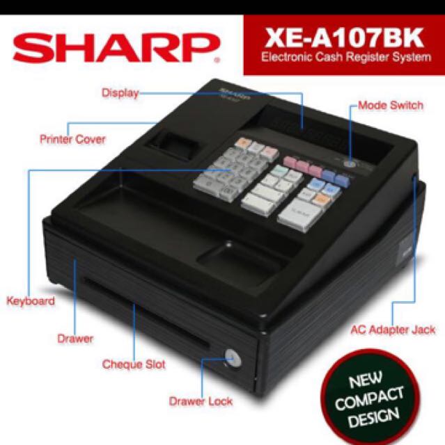Sharp Cash Register, Electronics, Others on Carousell