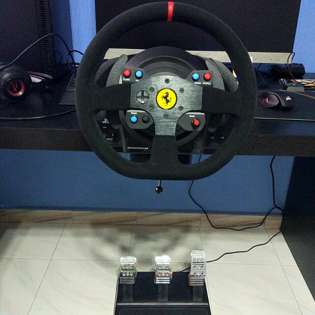 Thrustmaster T300 Ferrari Intergral Racing Wheel)(Alcantara Edition) W