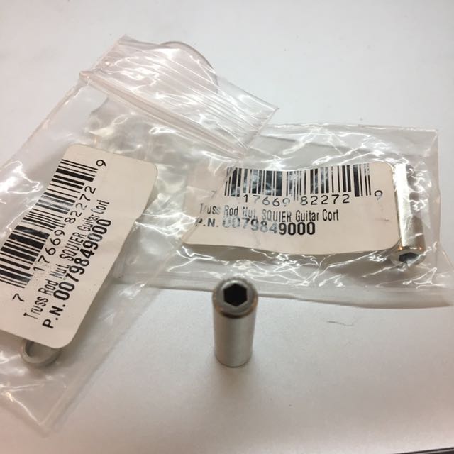 Truss Rod Nut For Squier Stratocaster, Hobbies & Toys, Music & Media
